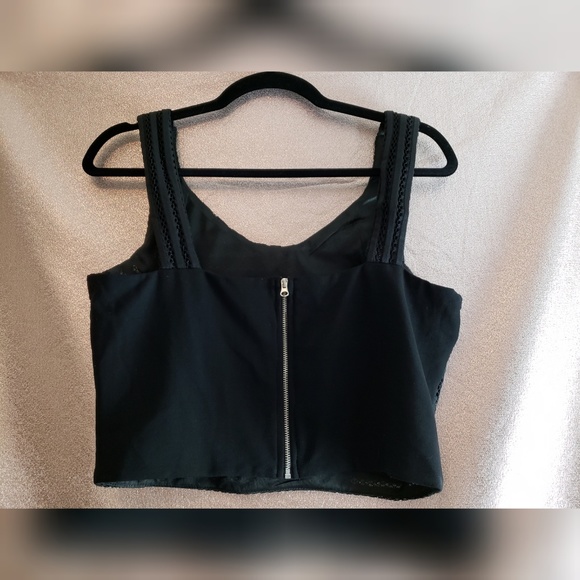 TFNC Crop Top Black - Picture 7 of 8